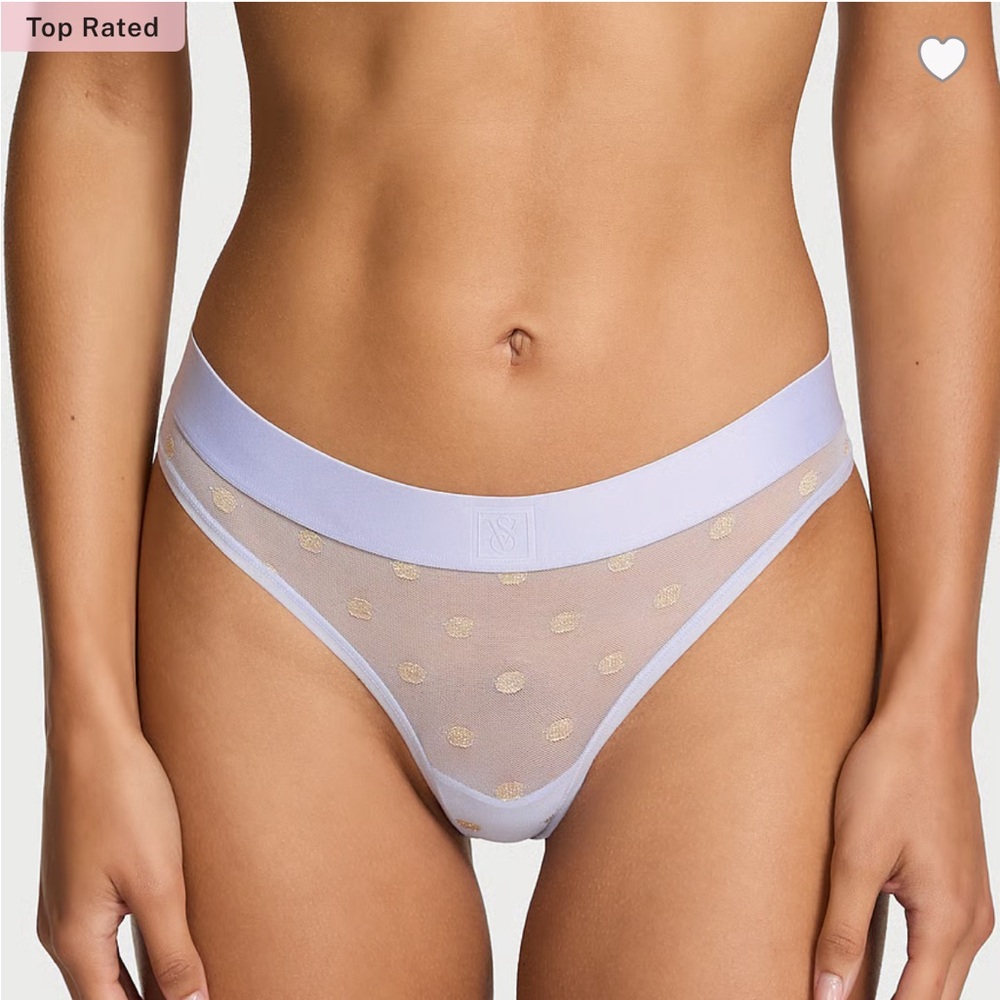 NWT! Victoria’s Secret Sheer Thong Panty